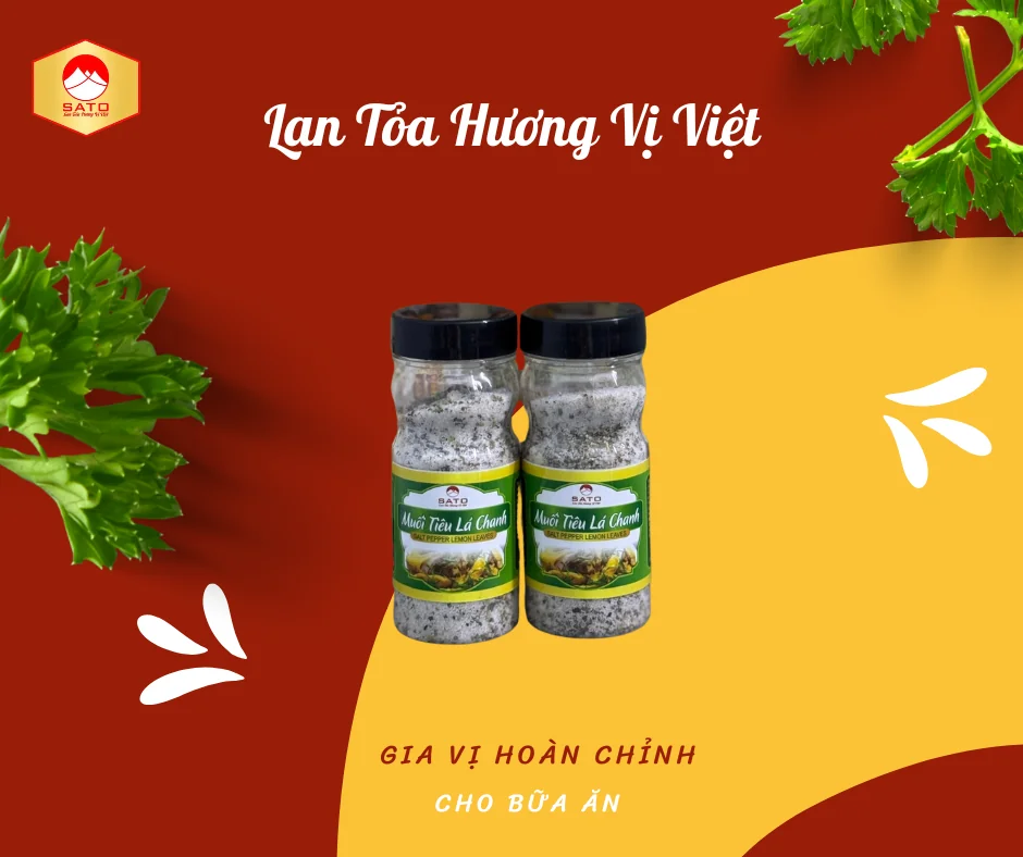 MUỐI TIÊU LÁ CHANH